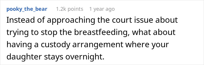 Dad Is Fed Up With Ex-Wife Breastfeeding 7 Y.O Daughter And Saying She’ll Stop “When She’s Ready” Dad Is Fed Up With Ex-Wife Breastfeeding 7 Y.O Daughter And Saying She’ll Stop “When She’s Ready”
