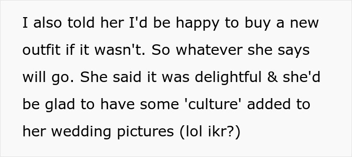 Wedding Guest Gets Bashed By The Bride For Allegedly Trying To ‘Upstage’ Her With Her Outfit Wedding Guest Gets Bashed By The Bride For Allegedly Trying To ‘Upstage’ Her With Her Outfit