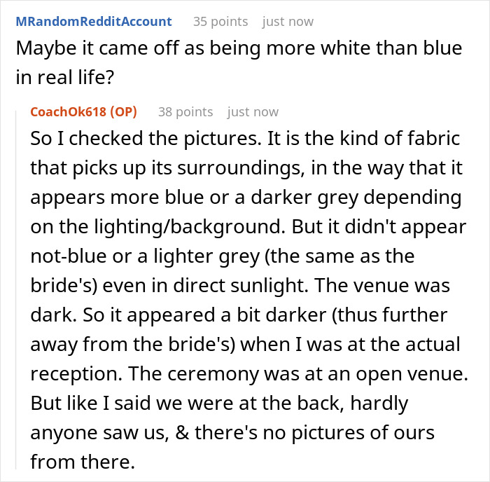 Wedding Guest Gets Bashed By The Bride For Allegedly Trying To ‘Upstage’ Her With Her Outfit Wedding Guest Gets Bashed By The Bride For Allegedly Trying To ‘Upstage’ Her With Her Outfit