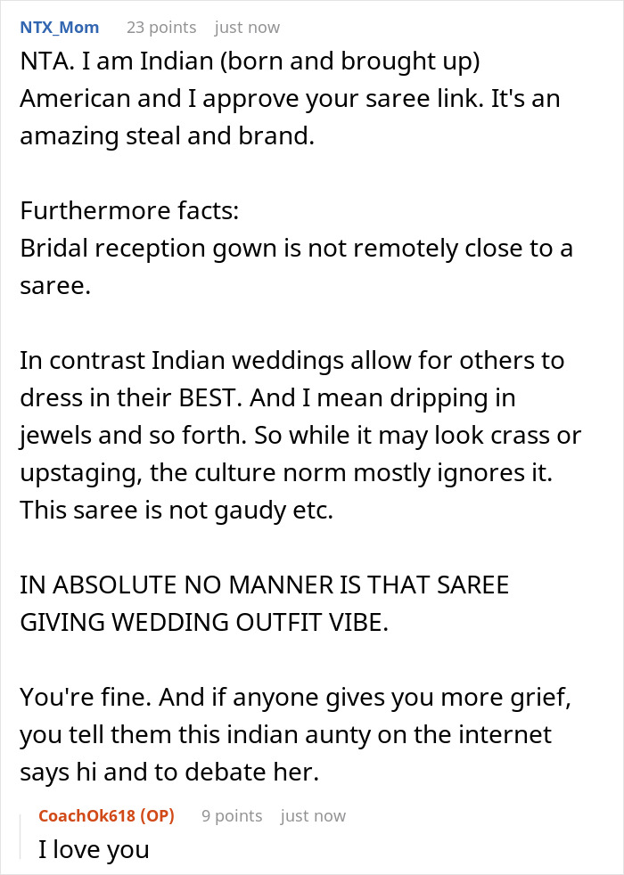 Wedding Guest Gets Bashed By The Bride For Allegedly Trying To ‘Upstage’ Her With Her Outfit Wedding Guest Gets Bashed By The Bride For Allegedly Trying To ‘Upstage’ Her With Her Outfit