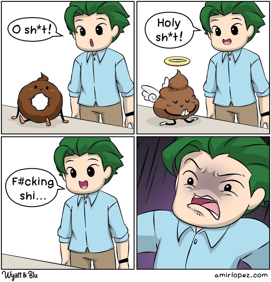 Artist Amir Lopez Makes Random And Humorous Comics, Here’s 30 Of The Newest Ones