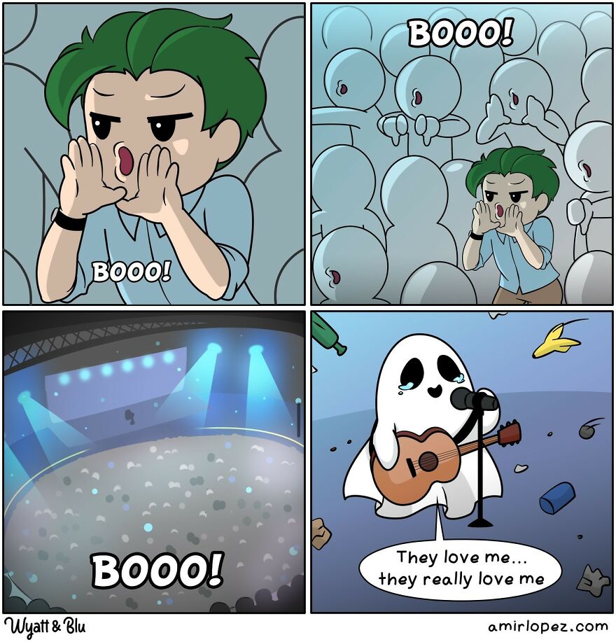 Artist Amir Lopez Makes Random And Humorous Comics, Here’s 30 Of The Newest Ones