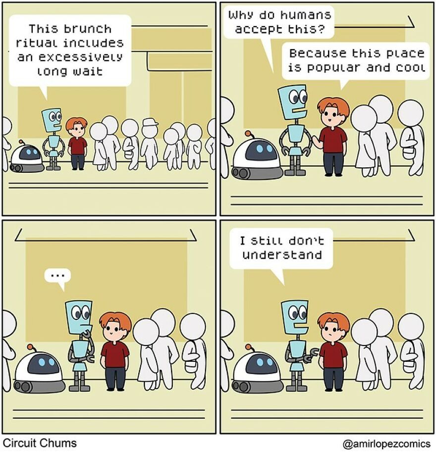 Artist Amir Lopez Makes Random And Humorous Comics, Here’s 30 Of The Newest Ones