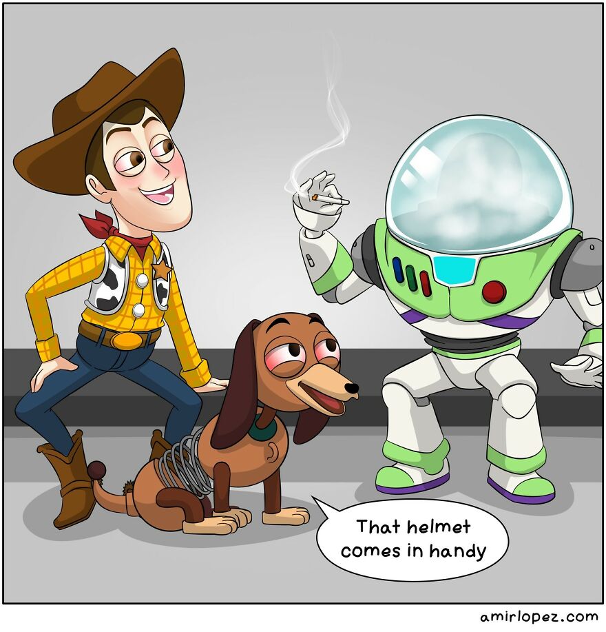 Artist Amir Lopez Makes Random And Humorous Comics, Here’s 30 Of The Newest Ones