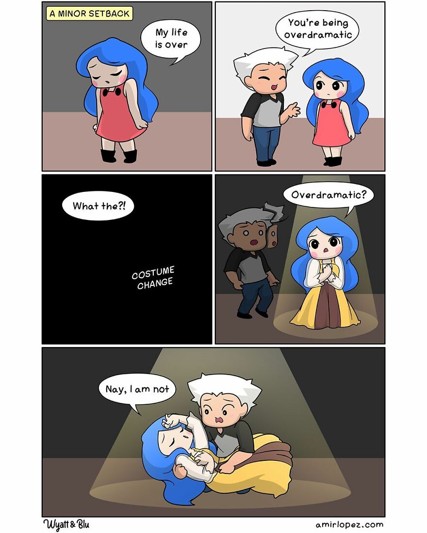 Artist Amir Lopez Makes Random And Humorous Comics, Here’s 30 Of The Newest Ones