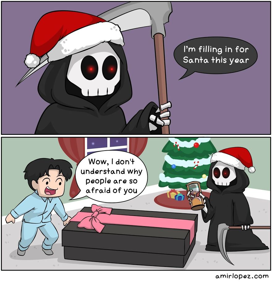 Artist Amir Lopez Makes Random And Humorous Comics, Here’s 30 Of The Newest Ones