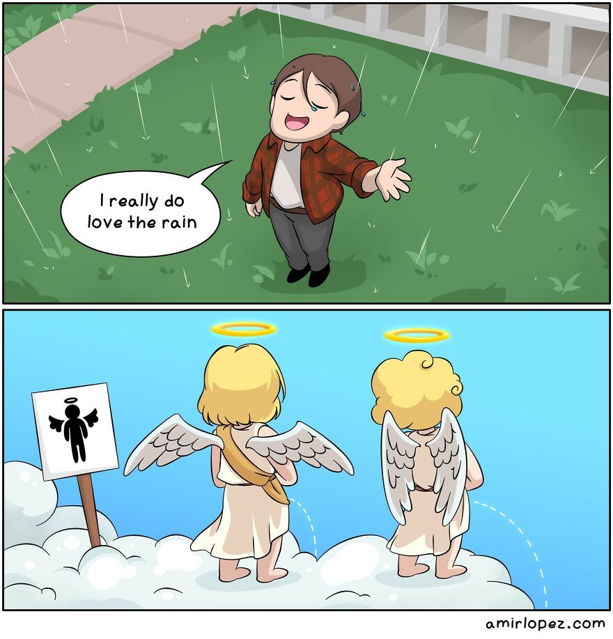 Artist Amir Lopez Makes Random And Humorous Comics, Here’s 30 Of The Newest Ones