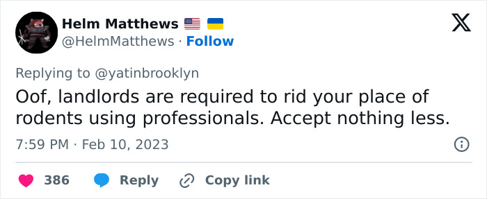 Woman Shares A Hilarious Conversation Between Her And Her Landlord Who Hired A Cat As Pest Control Woman Shares A Hilarious Conversation Between Her And Her Landlord Who Hired A Cat As Pest Control