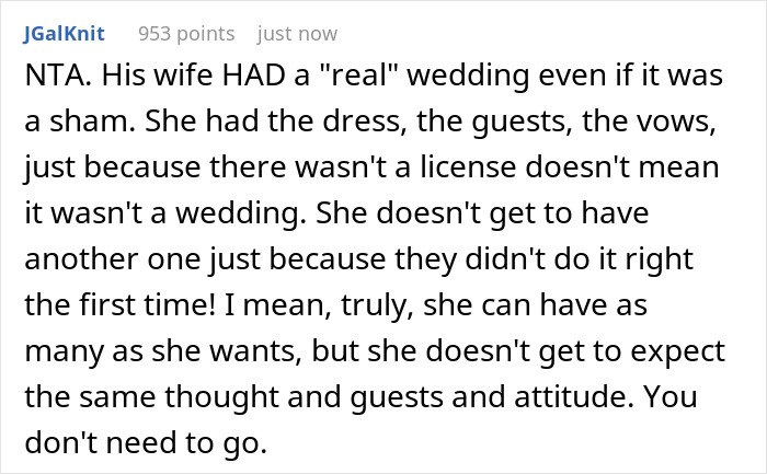 Person Gets Invited To Brother’s 2nd Wedding, Says No After They Learn Truth About The 1st One Person Gets Invited To Brother’s 2nd Wedding, Says No After They Learn Truth About The 1st One