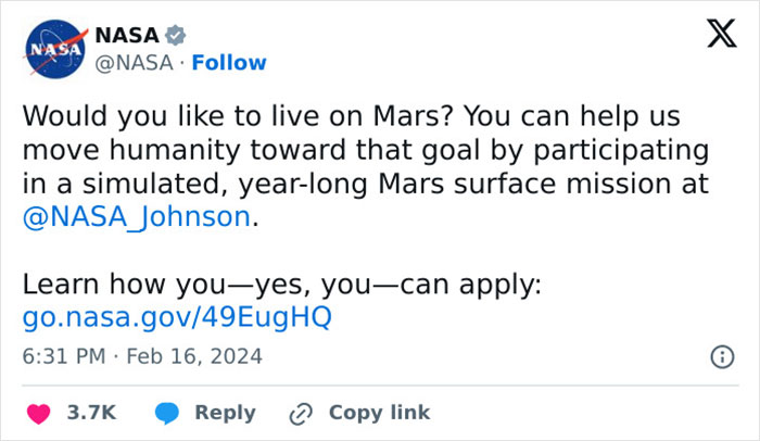 Live On “Fake Mars” For A Year: NASA’s Simulated Mission Is Open For Applicants Live On “Fake Mars” For A Year: NASA’s Simulated Mission Is Open For Applicants
