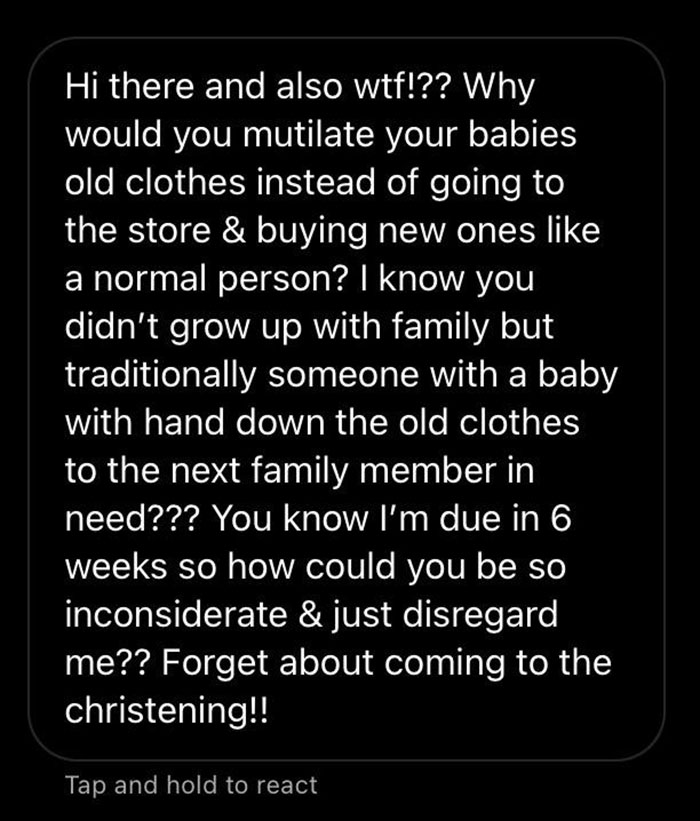 50 Overly Entitled Family Members Who Couldn’t See How Delusional Their Behavior Was (New Pics) 50 Overly Entitled Family Members Who Couldn’t See How Delusional Their Behavior Was (New Pics)