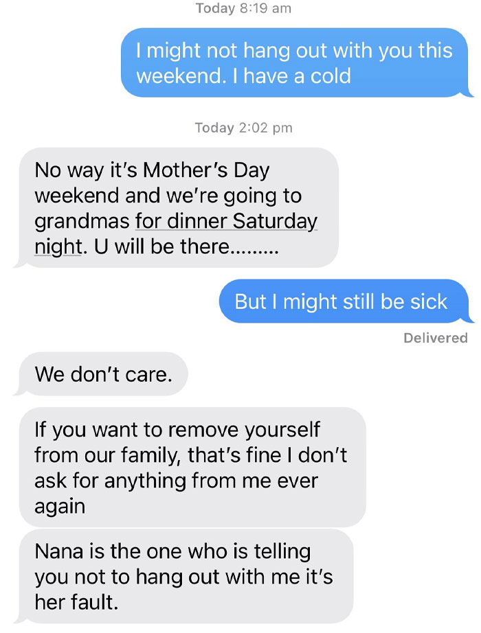 50 Overly Entitled Family Members Who Couldn’t See How Delusional Their Behavior Was (New Pics) 50 Overly Entitled Family Members Who Couldn’t See How Delusional Their Behavior Was (New Pics)