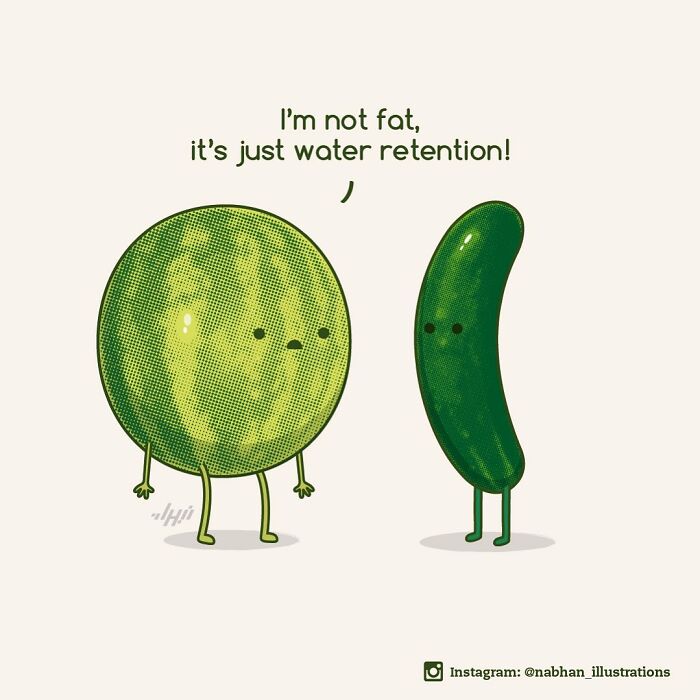 70 Playful Illustrations Filled With Witty Wordplay By Nabhan Abdullatif