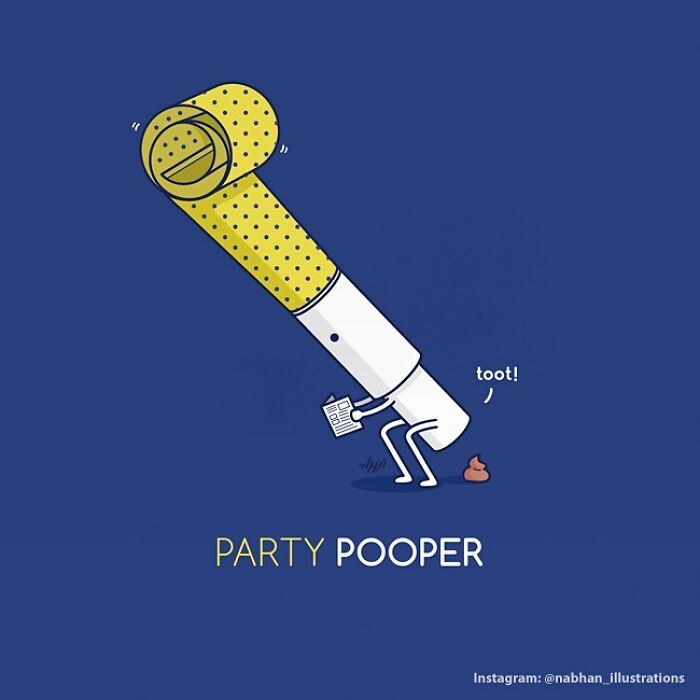 70 Playful Illustrations Filled With Witty Wordplay By Nabhan Abdullatif