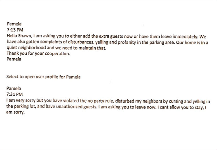 Man Leaves Bad Review On Airbnb, “Superhost” Sends His Wife Security Camera Pic Of Him Cheating Man Leaves Bad Review On Airbnb, “Superhost” Sends His Wife Security Camera Pic Of Him Cheating