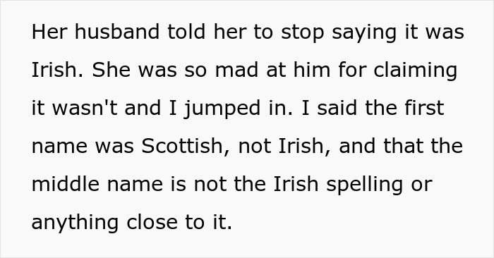 Mom Is Certain Her Baby’s Name Is Irish When It’s Really Not, Gets Upset When It’s Pointed Out Mom Is Certain Her Baby’s Name Is Irish When It’s Really Not, Gets Upset When It’s Pointed Out
