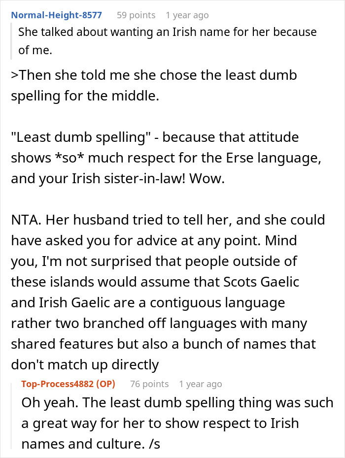 Mom Is Certain Her Baby’s Name Is Irish When It’s Really Not, Gets Upset When It’s Pointed Out Mom Is Certain Her Baby’s Name Is Irish When It’s Really Not, Gets Upset When It’s Pointed Out