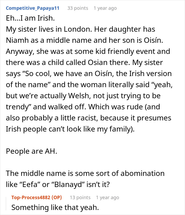 Mom Is Certain Her Baby’s Name Is Irish When It’s Really Not, Gets Upset When It’s Pointed Out Mom Is Certain Her Baby’s Name Is Irish When It’s Really Not, Gets Upset When It’s Pointed Out