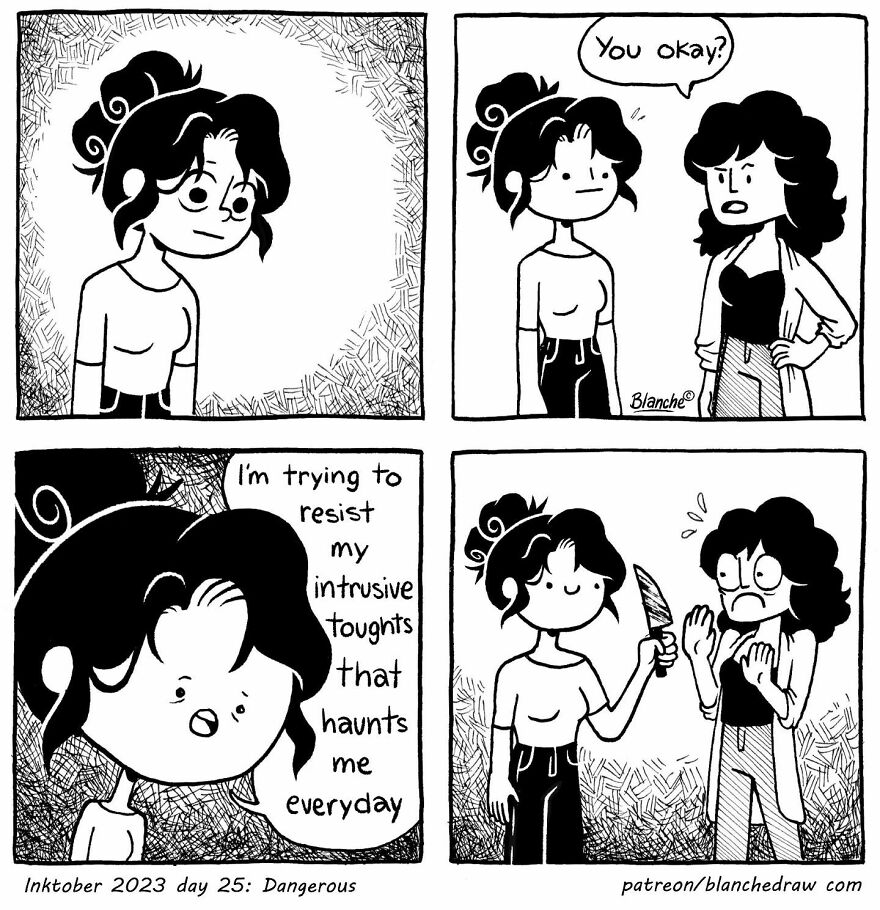 30 Unpredictable And Hilarious Comics Depicting Everyday Life As A Woman By Blanchet (New Pics) 30 Unpredictable And Hilarious Comics Depicting Everyday Life As A Woman By Blanchet (New Pics)