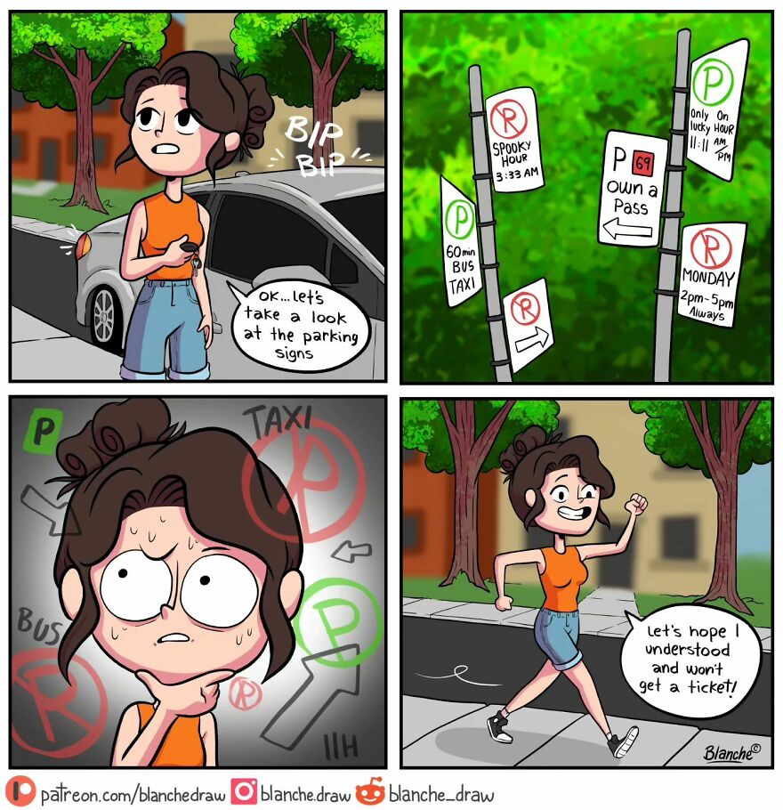 30 Unpredictable And Hilarious Comics Depicting Everyday Life As A Woman By Blanchet (New Pics) 30 Unpredictable And Hilarious Comics Depicting Everyday Life As A Woman By Blanchet (New Pics)