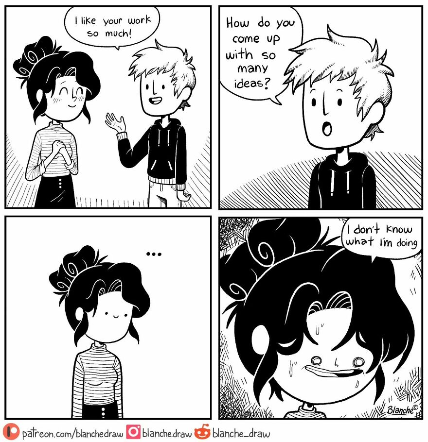 30 Unpredictable And Hilarious Comics Depicting Everyday Life As A Woman By Blanchet (New Pics) 30 Unpredictable And Hilarious Comics Depicting Everyday Life As A Woman By Blanchet (New Pics)