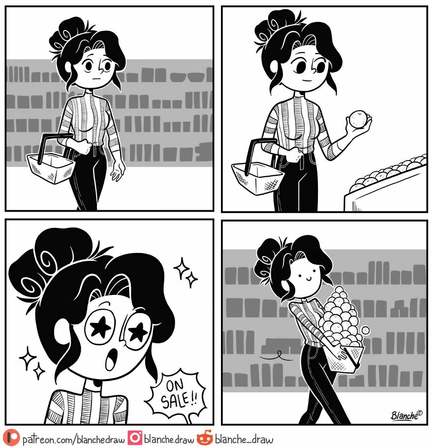 30 Unpredictable And Hilarious Comics Depicting Everyday Life As A Woman By Blanchet (New Pics) 30 Unpredictable And Hilarious Comics Depicting Everyday Life As A Woman By Blanchet (New Pics)