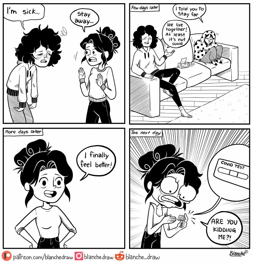 30 Unpredictable And Hilarious Comics Depicting Everyday Life As A Woman By Blanchet (New Pics) 30 Unpredictable And Hilarious Comics Depicting Everyday Life As A Woman By Blanchet (New Pics)