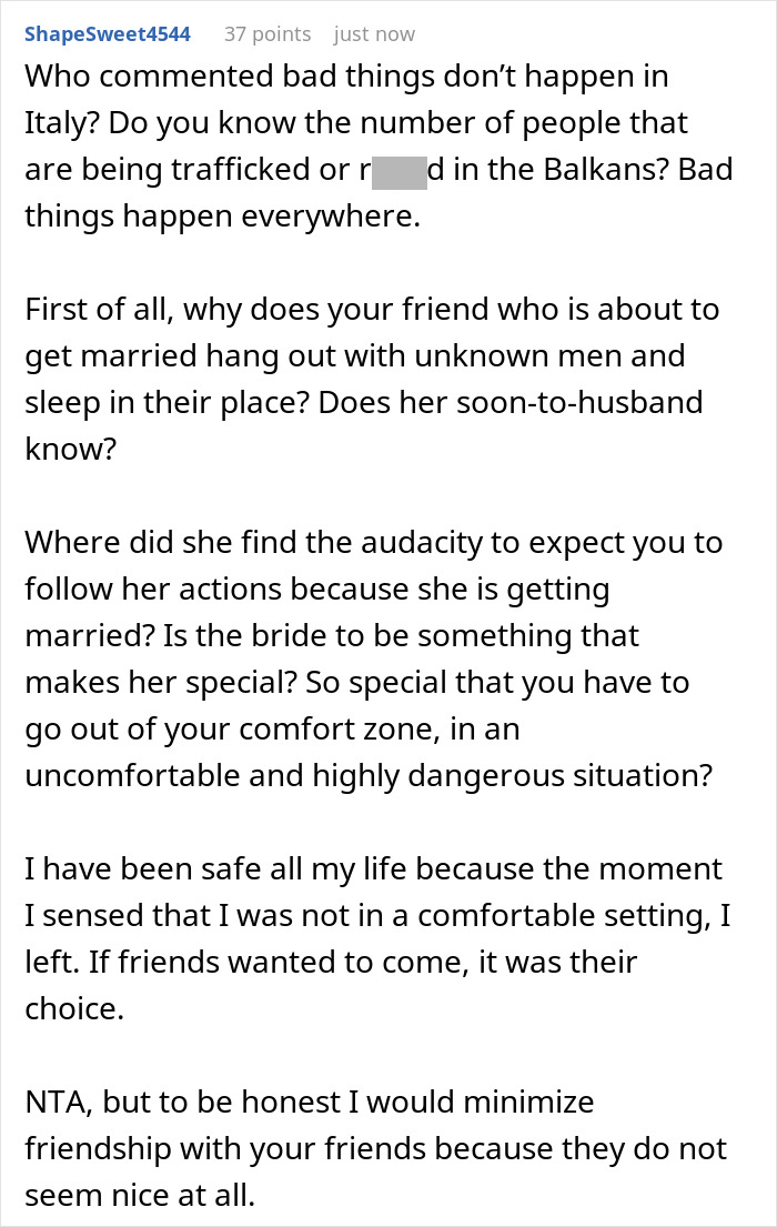 Woman Leaves Bachelorette Party Early, As She Feels Unsafe, Soon Her Suspicions Are Proved Right Woman Leaves Bachelorette Party Early, As She Feels Unsafe, Soon Her Suspicions Are Proved Right