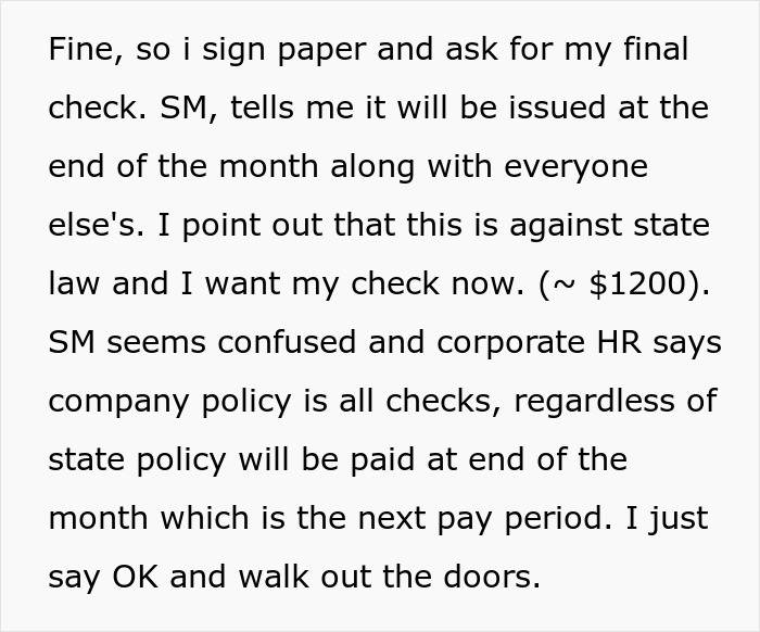 Worker Receives Huge Payout In Lawsuit, Teaching Power-Hungry Manager A Lesson Worker Receives Huge Payout In Lawsuit, Teaching Power-Hungry Manager A Lesson