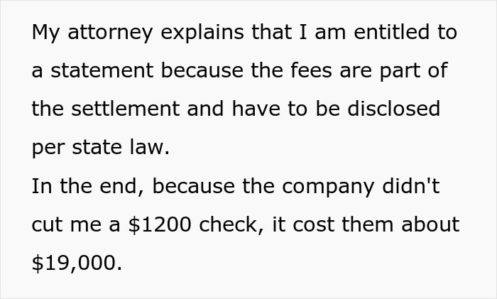 Worker Receives Huge Payout In Lawsuit, Teaching Power-Hungry Manager A Lesson Worker Receives Huge Payout In Lawsuit, Teaching Power-Hungry Manager A Lesson