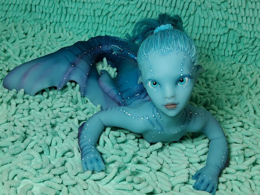 I Came Up With And Made Mermaid Dolls Whose Hair Is Made Of Natural Mohair I Came Up With And Made Mermaid Dolls Whose Hair Is Made Of Natural Mohair