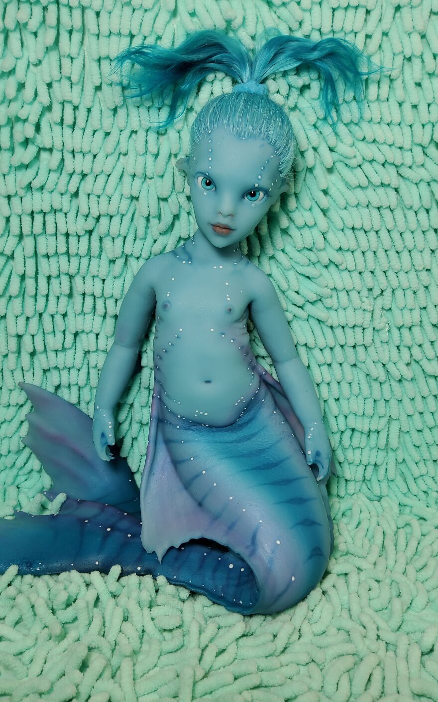 I Came Up With And Made Mermaid Dolls Whose Hair Is Made Of Natural Mohair I Came Up With And Made Mermaid Dolls Whose Hair Is Made Of Natural Mohair