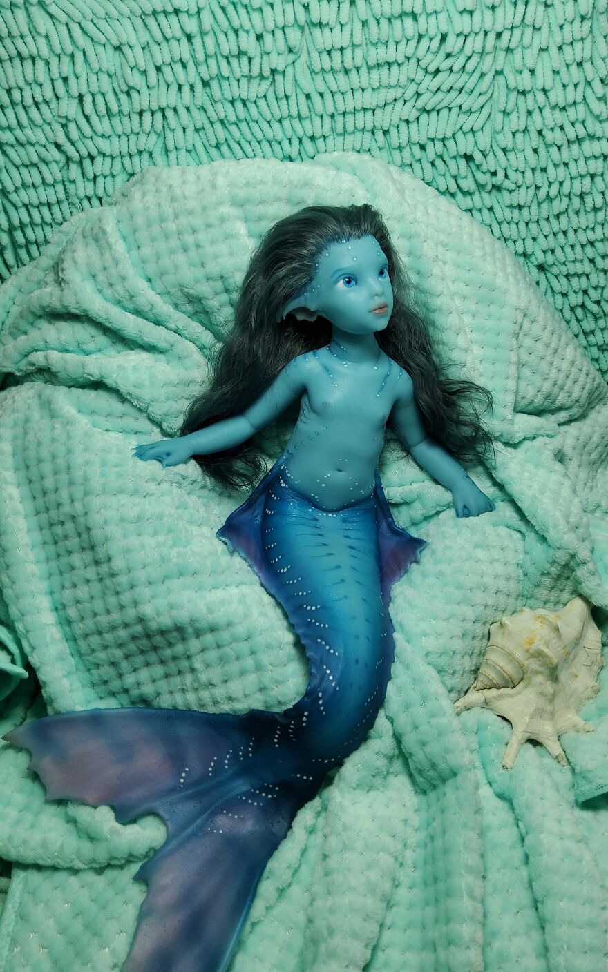 I Came Up With And Made Mermaid Dolls Whose Hair Is Made Of Natural Mohair I Came Up With And Made Mermaid Dolls Whose Hair Is Made Of Natural Mohair