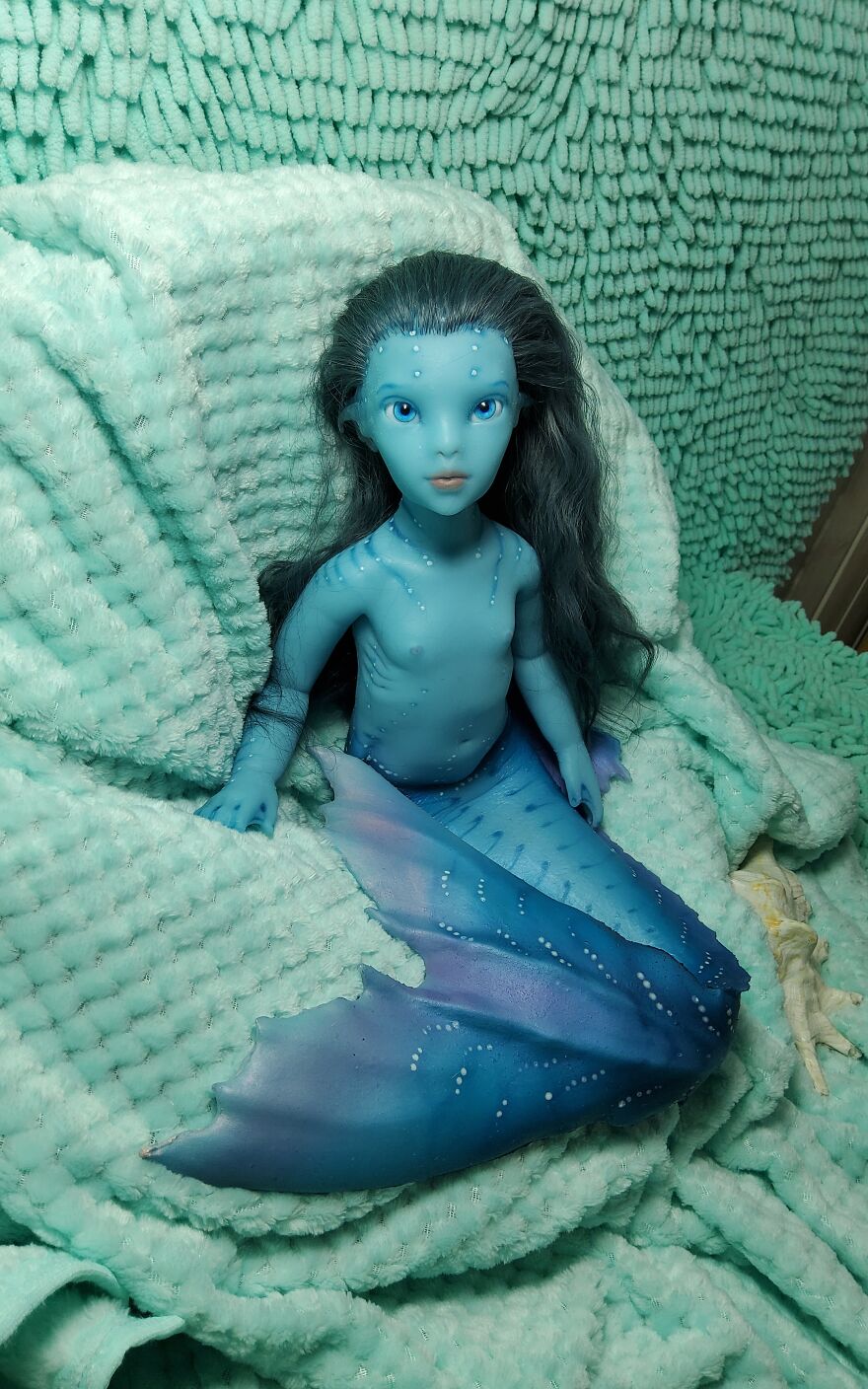 I Came Up With And Made Mermaid Dolls Whose Hair Is Made Of Natural Mohair I Came Up With And Made Mermaid Dolls Whose Hair Is Made Of Natural Mohair