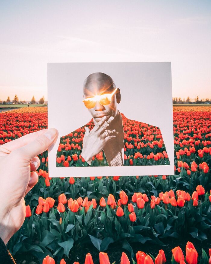 Street Artist Plays With His Surroundings And Paper Cutouts To Create Fun Scenes (26 New Pics) Street Artist Plays With His Surroundings And Paper Cutouts To Create Fun Scenes (26 New Pics)