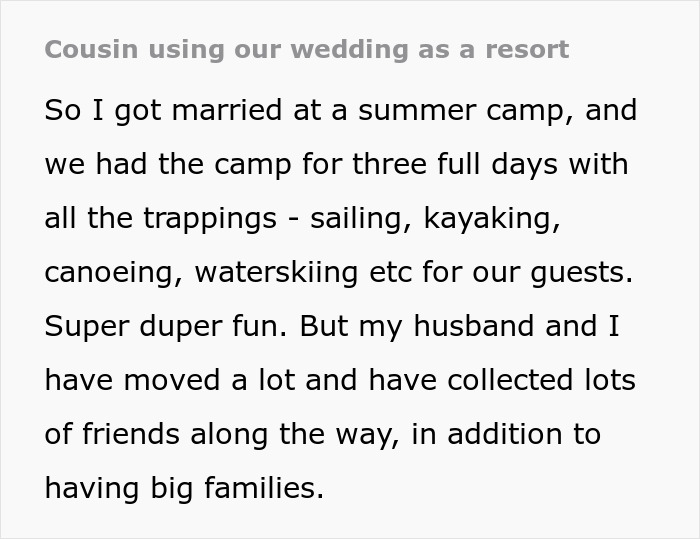 Woman Treats Wedding As Her Own Resort, Brings Her Kids, Rearranges Tables Woman Treats Wedding As Her Own Resort, Brings Her Kids, Rearranges Tables
