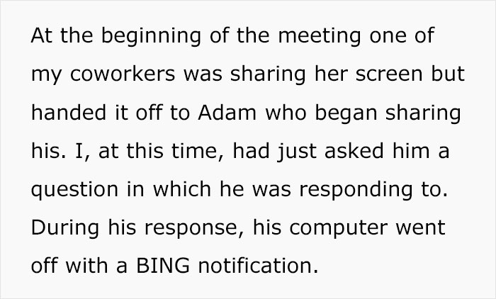 “Someone Insulted Me And It Was Shared Via Screen Share During An Important Meeting” “Someone Insulted Me And It Was Shared Via Screen Share During An Important Meeting”
