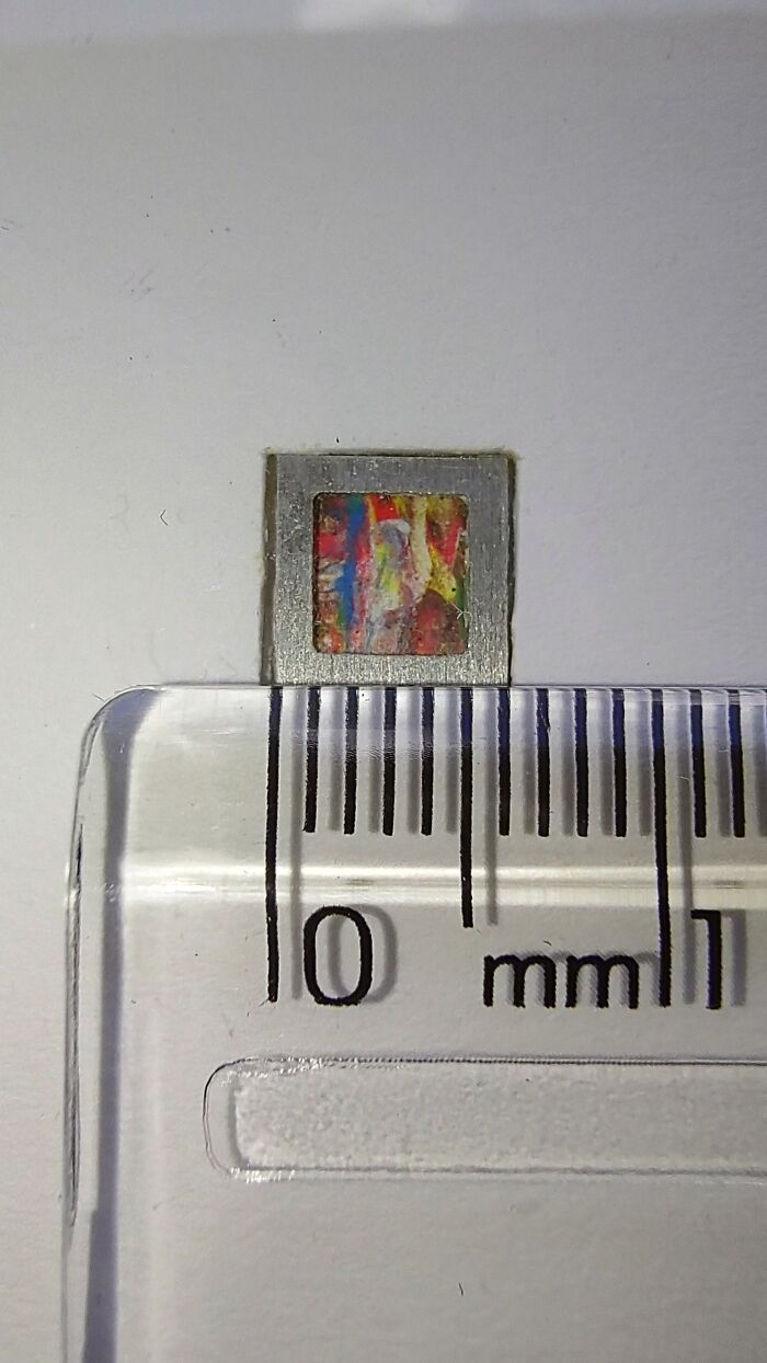 I Create The Smallest Painting In The World (16 Pics) I Create The Smallest Painting In The World (16 Pics)