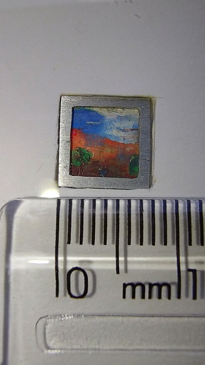 I Create The Smallest Painting In The World (16 Pics) I Create The Smallest Painting In The World (16 Pics)