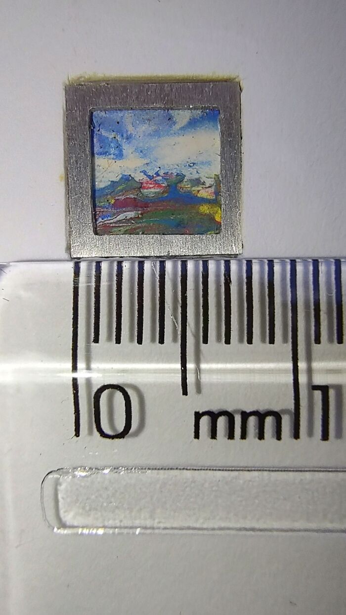I Create The Smallest Painting In The World (16 Pics) I Create The Smallest Painting In The World (16 Pics)