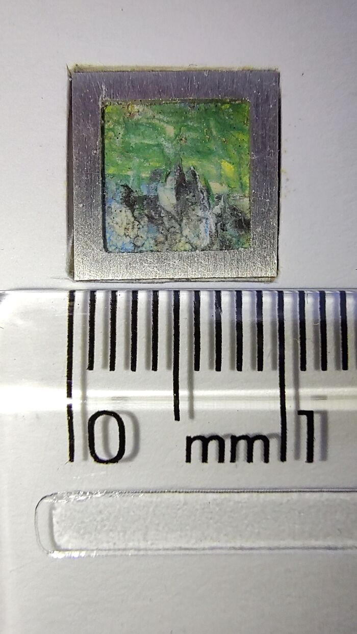 I Create The Smallest Painting In The World (16 Pics) I Create The Smallest Painting In The World (16 Pics)