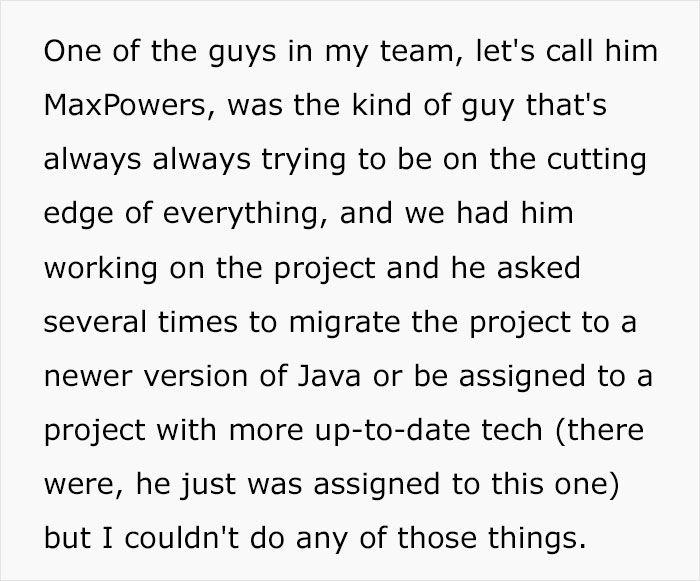 Team Lead Gets Told He’s Bad At Motivating, So He Encourages Their Star Employee To Quit Team Lead Gets Told He’s Bad At Motivating, So He Encourages Their Star Employee To Quit