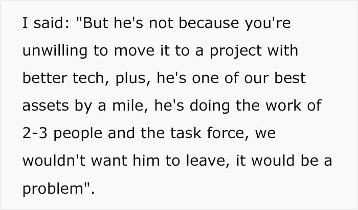 Team Lead Gets Told He’s Bad At Motivating, So He Encourages Their Star Employee To Quit Team Lead Gets Told He’s Bad At Motivating, So He Encourages Their Star Employee To Quit