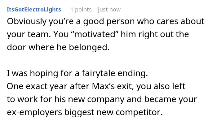 Team Lead Gets Told He’s Bad At Motivating, So He Encourages Their Star Employee To Quit Team Lead Gets Told He’s Bad At Motivating, So He Encourages Their Star Employee To Quit