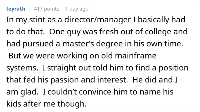 Team Lead Gets Told He’s Bad At Motivating, So He Encourages Their Star Employee To Quit Team Lead Gets Told He’s Bad At Motivating, So He Encourages Their Star Employee To Quit