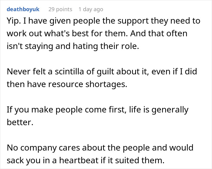 Team Lead Gets Told He’s Bad At Motivating, So He Encourages Their Star Employee To Quit Team Lead Gets Told He’s Bad At Motivating, So He Encourages Their Star Employee To Quit