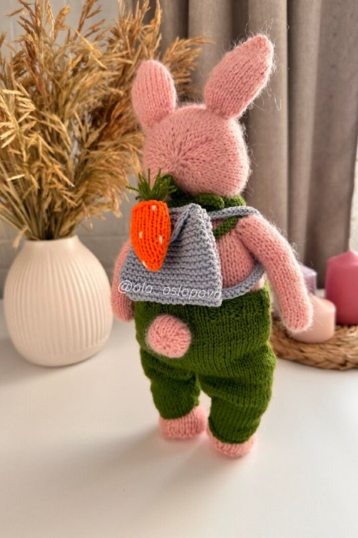 The Result Of My Little Bunny Knitting Pattern The Result Of My Little Bunny Knitting Pattern