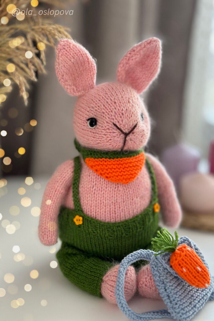 The Result Of My Little Bunny Knitting Pattern The Result Of My Little Bunny Knitting Pattern