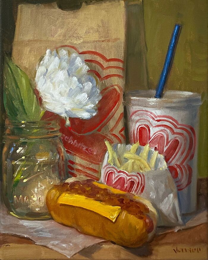 Modern-Day Fast Food Portrayed Through A Classical Art Lens By This Artist (30 Pics) Modern-Day Fast Food Portrayed Through A Classical Art Lens By This Artist (30 Pics)