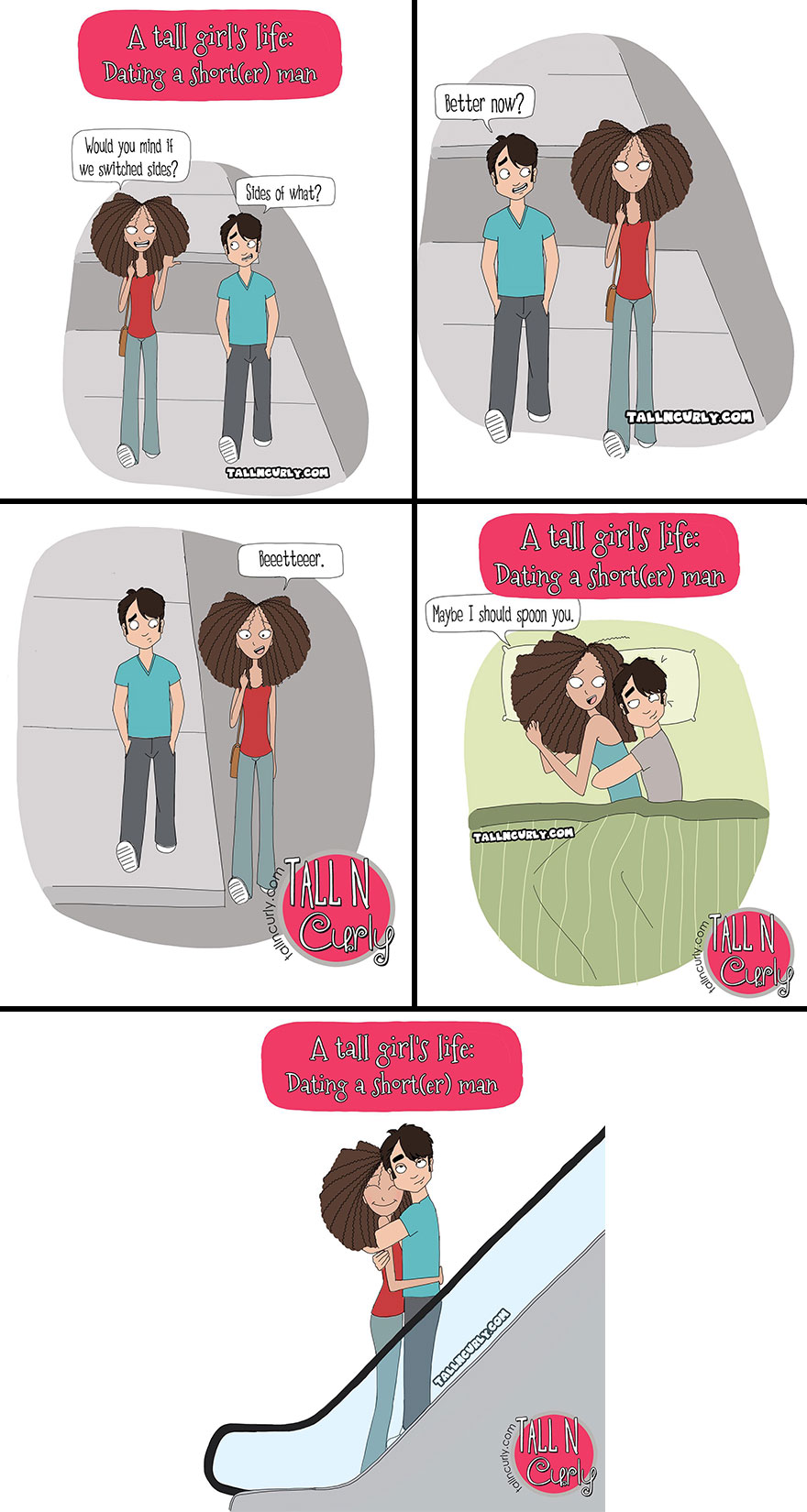 20 New Comics About Struggles In A Girl’s Life That You Might Relate To By “Tall N Curly” 20 New Comics About Struggles In A Girl’s Life That You Might Relate To By “Tall N Curly”